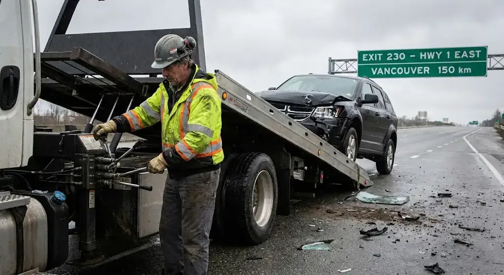 Edmonton accident recovery with proper scene management