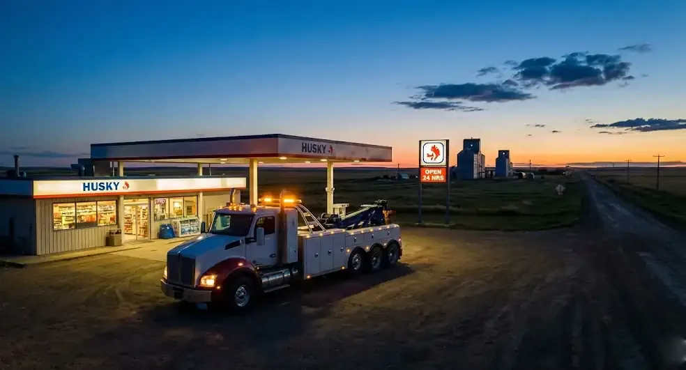 Edmonton emergency tow truck after hours