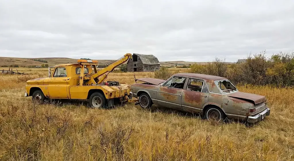 Edmonton free scrap car pickup service