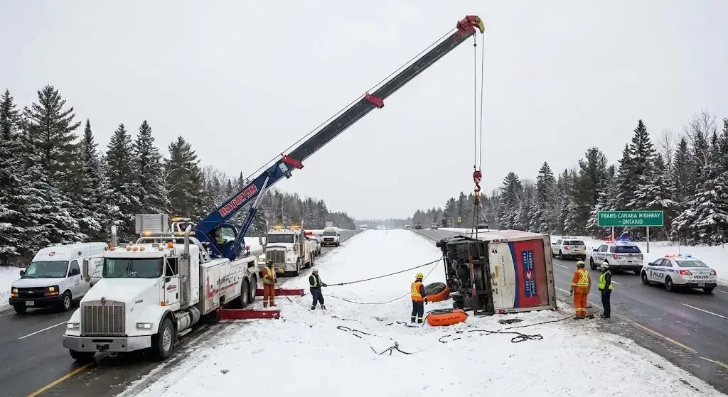 Edmonton heavy equipment towing service