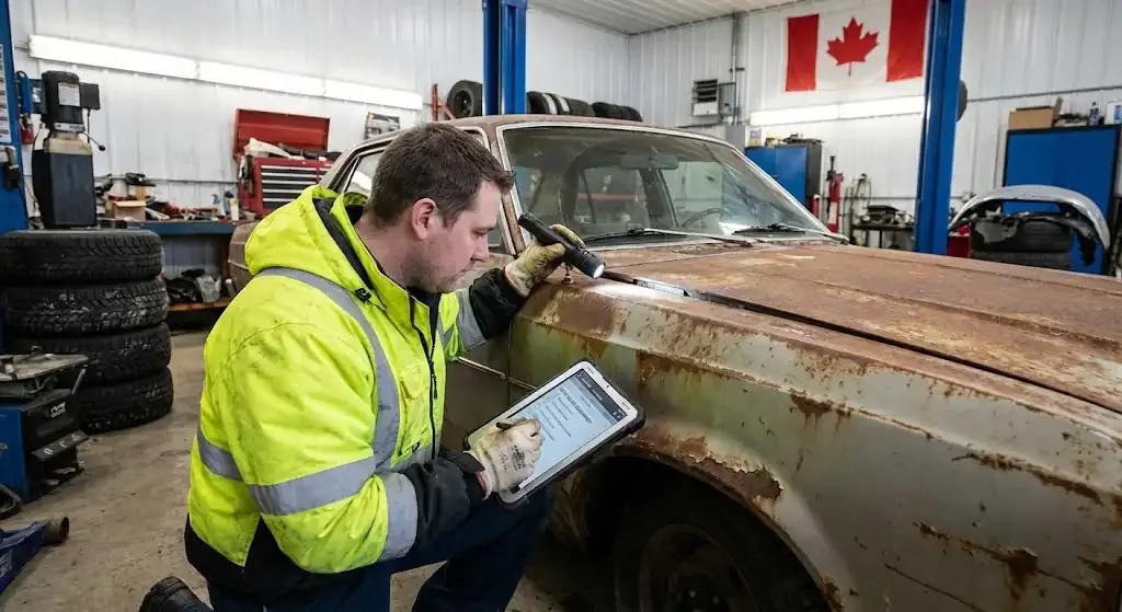 Edmonton junk vehicle removal and transport